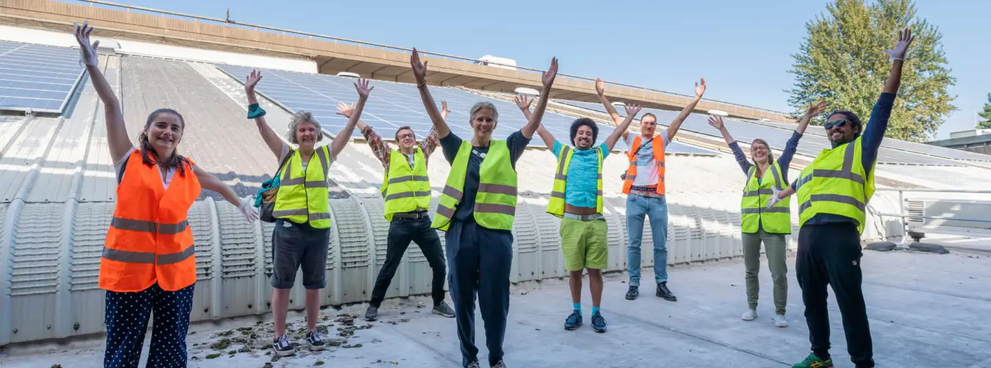energy engineers jumping for joy